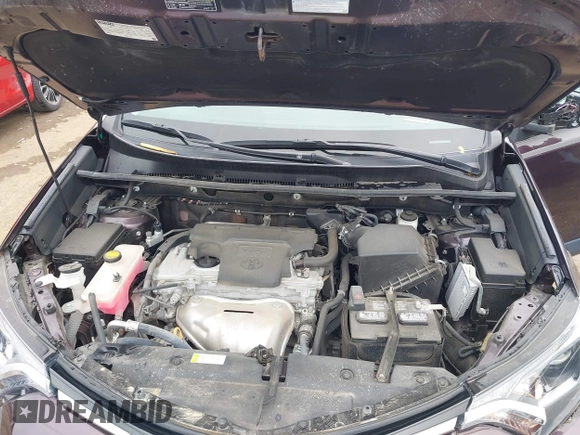 2017 Toyota RAV4 LE with VIN 2T3BFREV9HW646757, listed as a IAAI auction lot 42247581 with 45,618 mi miles and . Bid and sale history available at DreamBid. Image 10.