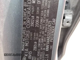 2016 Kia Forte EX z VIN KNAFX4A82G5522673, wystawiony jako Copart lot #86063904 z przebiegiem 85 576 mil mil oraz Szkoda całkowita • Salvage title. Historia ofert i sprzedaży dostępna na DreamBid. Obrazek 12.
