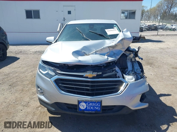 2020 Chevrolet Equinox LT with VIN 3GNAXUEV5LS533929, listed as a IAAI auction lot 41996159 with 46,466 mi miles and . Bid and sale history available at DreamBid. Image 12.