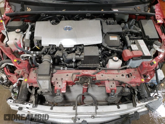 2020 Toyota Prius LE with VIN JTDKARFP2L3126409, listed as a Copart auction lot 83001854 with 74,811 mi miles and Salvage Title. Bid and sale history available at DreamBid. Image 11.