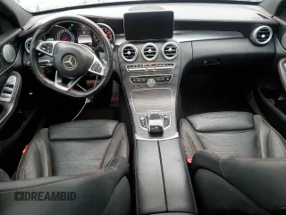 2016 Mercedes-Benz C 450 AMG with VIN 55SWF6EBXGU141562, listed as a Copart auction lot 52255705 with Not Provided miles and Clean Title. Bid and sale history available at carsss.com. Image 8.