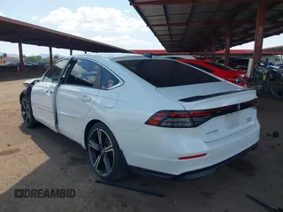 2024 Honda Accord Sport with VIN 1HGCY2F57RA015558, listed as a IAAI auction lot 42417371 with 34,379 mi miles and . Bid and sale history available at DreamBid. Image 3.