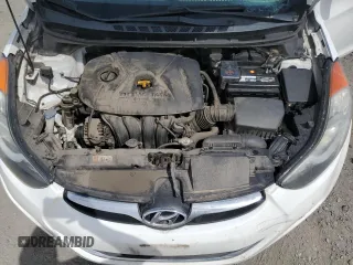 2013 Hyundai Elantra Limited with VIN 5NPDH4AE7DH249156, listed as a Copart auction lot 55847945 with 40,236 mi miles and Salvage Title. Bid and sale history available at DreamBid. Image 11.