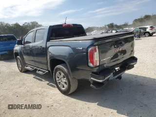 2019 GMC Canyon 4WD SLE with VIN 1GTG6CEN1K1129624, listed as a Copart auction lot 44106575 with 106,734 mi miles and Salvage Title. Bid and sale history available at carsss.com. Image 2.