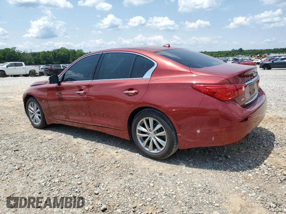 2014 Infiniti Q50 Premium with VIN JN1BV7ARXEM684039, listed as a Copart auction lot 59368355 with 146,546 mi miles and Clean title. Bid and sale history available at DreamBid. Image 2.
