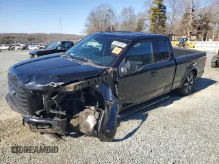 2016 Ford F-150 XL with VIN 1FTEX1CP9GFA20044, listed as a Copart auction lot 89380495 with 171,091 mi miles and Salvage Title. Bid and sale history available at carsss.com. Image 1.