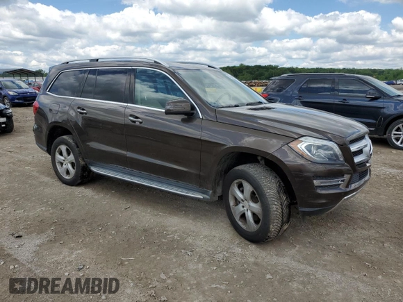 2014 Mercedes-Benz GL 450 with VIN 4JGDF7CEXEA400936, listed as a Copart auction lot 58855325 with 163,358 mi miles and Clean title. Bid and sale history available at DreamBid. Image 4.