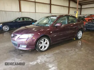 2007 Mazda 3 S Touring with VIN JM1BK324471701200, listed as a Copart auction lot 49267535 with 108,729 mi miles and Salvage Title. Bid and sale history available at DreamBid. Image 1.