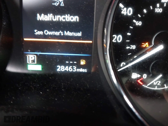2019 Nissan Rogue SV with VIN 5N1AT2MTXKC809627, listed as a IAAI auction lot 40705533 with 28,463 mi miles and . Bid and sale history available at DreamBid. Image 16.
