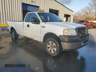 2007 Ford F-150 XL with VIN 1FTRF12W27NA28473, listed as a Copart auction lot 87459744 with Not Provided miles and Salvage Title. Bid and sale history available at carsss.com. Image 4.