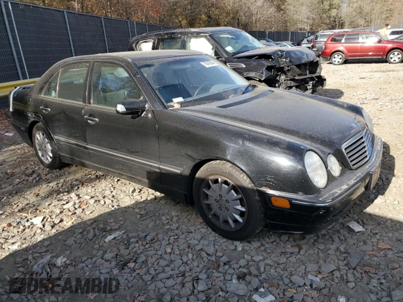 2001 Mercedes-Benz E-Class with VIN WDBJF65J91B272218, listed as a Copart auction lot 79245594 with 223,021 mi miles and Salvage Title. Bid and sale history available at carsss.com. Image 4.