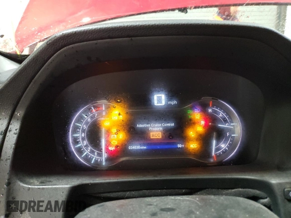 2021 Honda Ridgeline Sport with VIN 5FPYK3F16MB011226, listed as a Copart auction lot 48202025 with 34,030 mi miles and Salvage title. Bid and sale history available at DreamBid. Image 9.