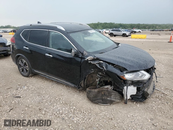2018 Nissan Rogue S with VIN JN8AT2MT5JW460270, listed as a Copart auction lot 55689264 with 96,331 mi miles and Salvage Title. Bid and sale history available at carsss.com. Image 4.