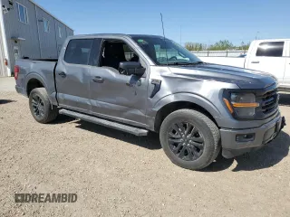 2024 Ford F-150 XLT with VIN 1FTFW3L8XRFA50880, listed as a Copart auction lot 55988475 with 28,170 mi miles and Clean Title. Bid and sale history available at DreamBid. Image 4.