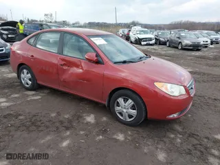 2009 Hyundai Elantra GLS with VIN KMHDU46D89U788261, listed as a IAAI auction lot 41307594 with 58,912 mi miles. Bid and sale history available at carsss.com. Image 1.