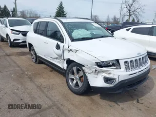 2016 Jeep Compass Latitude with VIN 1C4NJCEA2GD763176, listed as a IAAI auction lot 41826743 with 96,770 mi miles and . Bid and sale history available at DreamBid. Image 1.