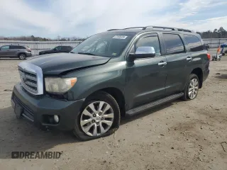 2008 Toyota Sequoia Ltd with VIN 5TDBY68A48S007026, listed as a Copart auction lot 47838335 with 178,658 mi miles and Salvage Title. Bid and sale history available at carsss.com. Image 1.