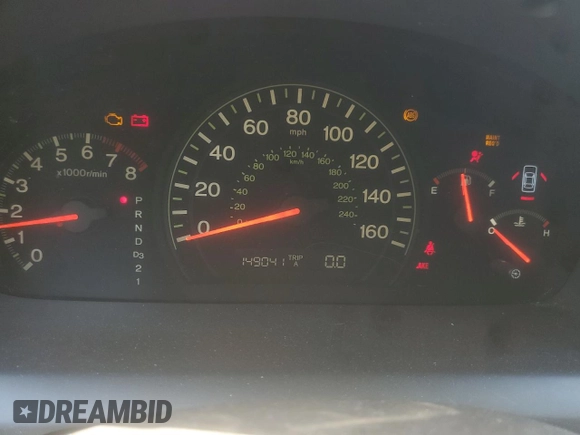 2003 Honda Accord LX with VIN 1HGCM56353A145969, listed as a Copart auction lot 59554045 with 149,041 mi miles and Salvage title. Bid and sale history available at DreamBid. Image 9.