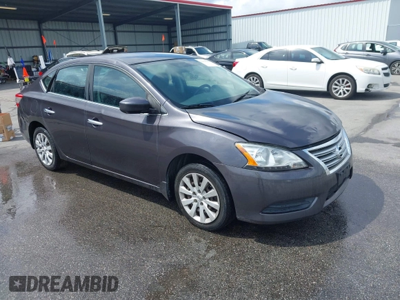 2014 Nissan Sentra S with VIN 3N1AB7AP9EL687513, listed as a IAAI auction lot 42116905 with 148,826 mi miles and . Bid and sale history available at DreamBid. Image 1.