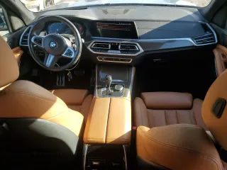 2022 BMW X5 sDrive40i with VIN 5UXCR4C01N9L48915, listed as a Copart auction lot 48074965 with 36,945 mi miles and Salvage Title. Bid and sale history available at carsss.com. Image 8.