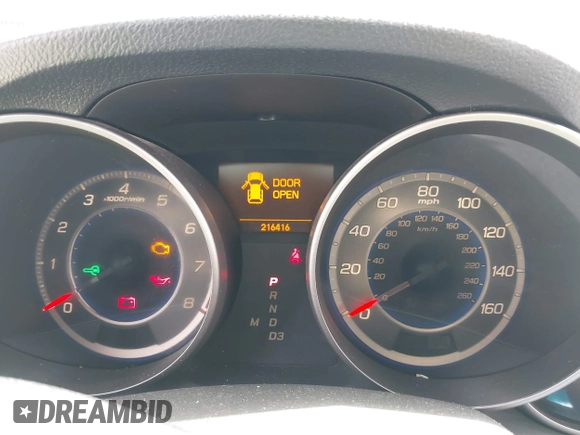 2007 Acura MDX with VIN 2HNYD28247H516905, listed as a IAAI auction lot 41655271 with 216,416 mi miles. Bid and sale history available at carsss.com. Image 7.