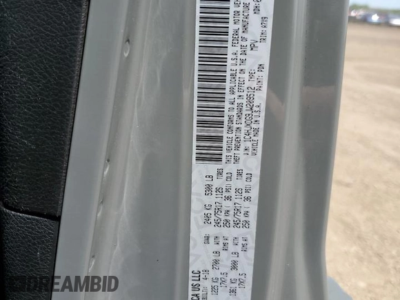2018 Jeep Wrangler Unlimited Sport with VIN 1C4HJXDG9JW209512, listed as a Copart auction lot 61839505 with 155,953 mi miles and Clean title. Bid and sale history available at DreamBid. Image 12.
