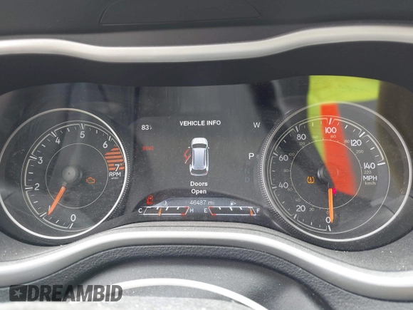 2017 Jeep Cherokee Limited with VIN 1C4PJLDB6HW521807, listed as a IAAI auction lot 42146399 with 46,487 mi miles and . Bid and sale history available at DreamBid. Image 7.