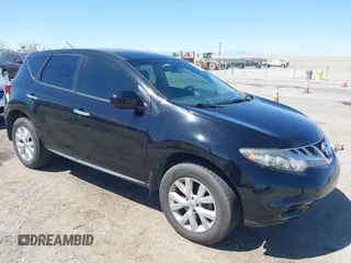 2014 Nissan Murano SL with VIN JN8AZ1MU1EW401594, listed as a IAAI auction lot 42100729 with 126,052 mi miles and . Bid and sale history available at carsss.com. Image 1.