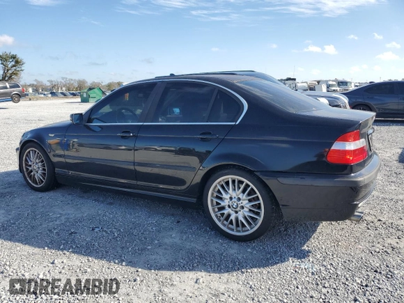 2003 BMW 3 Series 330i with VIN WBAEV534X3KM25248, listed as a Copart auction lot 43008435 with 0 mi miles and Clean Title. Bid and sale history available at carsss.com. Image 2.