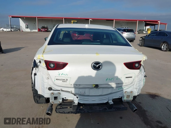 2023 Mazda 3 S Premium with VIN 3MZBPBDM7PM363574, listed as a IAAI auction lot 41585343 with 28,111 mi miles and . Bid and sale history available at DreamBid. Image 6.