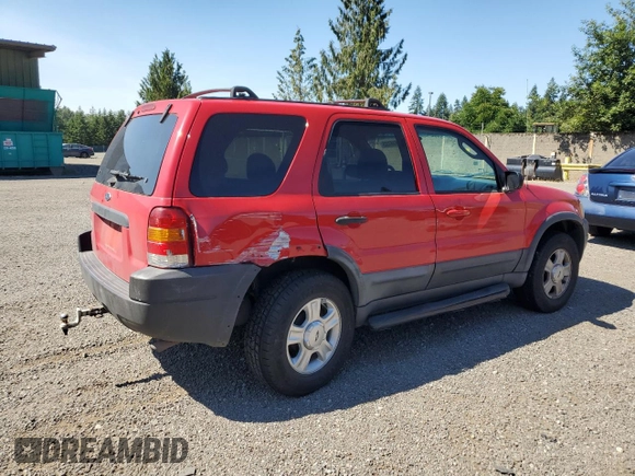 2002 Ford Escape XLT Choice with VIN 1FMCU04122KB12659, listed as a Copart auction lot 63816155 with 256,536 mi miles and Salvage title. Bid and sale history available at DreamBid. Image 3.