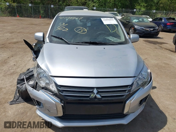 2023 Mitsubishi Mirage ES with VIN ML32FUFJ5PHF04057, listed as a IAAI auction lot 42098868 with 35,604 mi miles and . Bid and sale history available at DreamBid. Image 12.