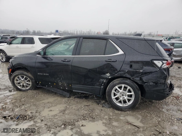 2024 Chevrolet Equinox LT with VIN 3GNAXTEG9RL307360, listed as a Copart auction lot 43205625 with 18,636 mi miles and Salvage Title. Bid and sale history available at carsss.com. Image 2.