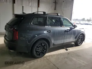 2022 Kia Telluride SX with VIN 5XYP5DHC9NG193935, listed as a Copart auction lot 46589285 with 85,217 mi miles and Salvage title. Bid and sale history available at DreamBid. Image 3.