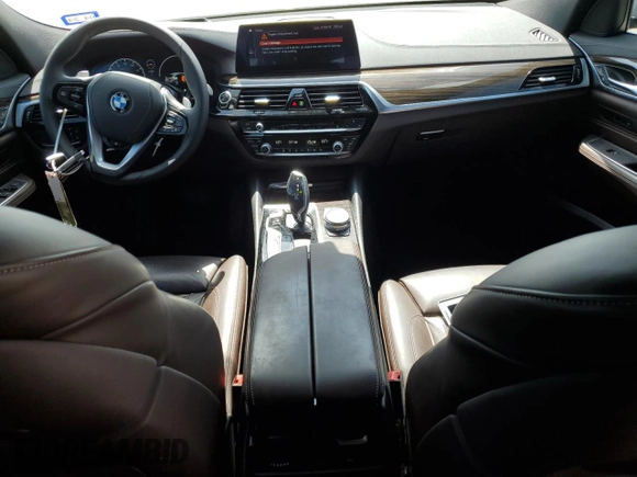 2019 BMW 6 Series 640i xDrive with VIN WBAJV6C56KBK07979, listed as a Copart auction lot 62149624 with 58,200 mi miles and Salvage Title. Bid and sale history available at carsss.com. Image 8.