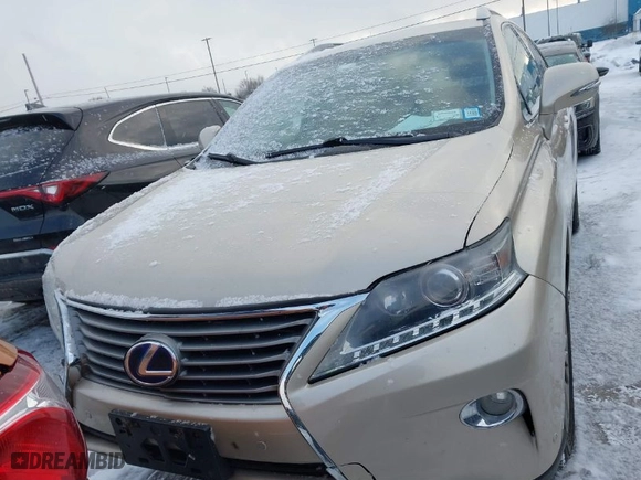 2013 Lexus RX 450h with VIN JTJBC1BA3D2051396, listed as a IAAI auction lot 41470747 with 98,292 mi miles. Bid and sale history available at carsss.com. Image 12.