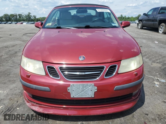 2006 Saab 9-3 Aero z VIN YS3FH71U666105587, wystawiony jako Copart lot #61289004 z przebiegiem 97 098 mil mil oraz Szkoda całkowita • Salvage title. Historia ofert i sprzedaży dostępna na DreamBid. Obrazek 5.