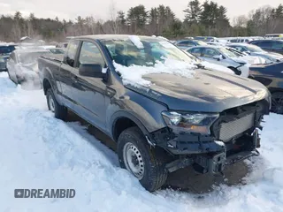 2020 Ford Ranger XL with VIN 1FTER1FH1LLA05063, listed as a IAAI auction lot 41525056 with 42,850 mi miles. Bid and sale history available at carsss.com. Image 1.