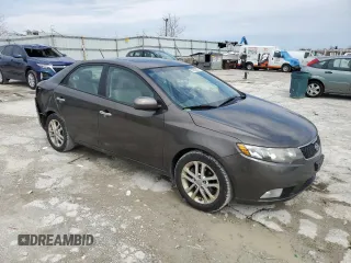 2012 Kia Forte EX with VIN KNAFU4A28C5527858, listed as a Copart auction lot 50952305 with 148,515 mi miles and Salvage Title. Bid and sale history available at carsss.com. Image 4.