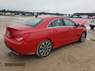 2018 Mercedes-Benz CLA with VIN WDDSJ4EB6JN603407, listed as a Copart auction lot 39132093 with 0 mi miles. Bid and sale history available at carsss.com. Image 3.