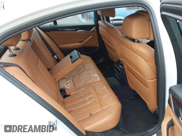 2018 BMW 5 Series 530e xDrive with VIN WBAJB1C50JG624043, listed as a IAAI auction lot 41814687 with 41,301 mi miles and . Bid and sale history available at DreamBid. Image 8.