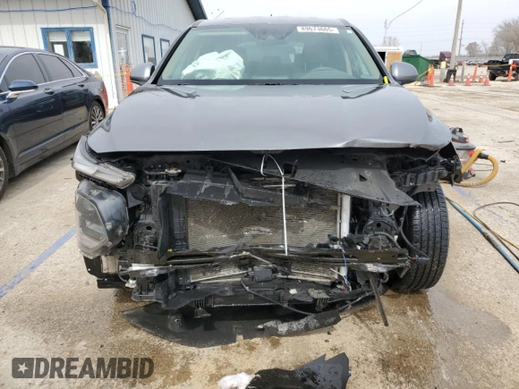 2019 Hyundai Santa Fe SE with VIN 5NMS2CAD9KH131243, listed as a Copart auction lot 49673665 with 58,079 mi miles and Salvage Title. Bid and sale history available at DreamBid. Image 5.