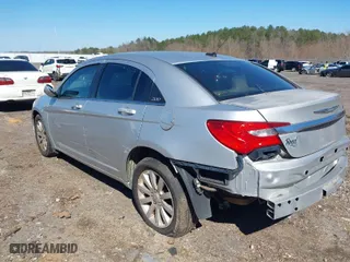 2011 Chrysler 200 Touring with VIN 1C3BC1FB0BN585722, listed as a IAAI auction lot 41670890 with 180,855 mi miles. Bid and sale history available at carsss.com. Image 3.