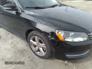 2013 Volkswagen Passat SE with VIN 1VWBH7A33DC126843, listed as a IAAI auction lot 41530732 with 170,910 mi miles and . Bid and sale history available at DreamBid. Image 6.
