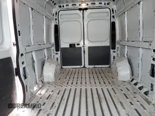 2023 Ram ProMaster Cargo with VIN 3C6LRVDG9PE535246, listed as a Copart auction lot 45709465 with 86,093 mi miles and Salvage Title. Bid and sale history available at DreamBid. Image 10.