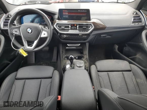 2024 BMW X3 sDrive30i with VIN WBX47DP04RN287713, listed as a Copart auction lot 50935325 with 6,626 mi miles and Salvage Title. Bid and sale history available at DreamBid. Image 8.