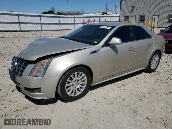 2013 Cadillac CTS Luxury with VIN 1G6DE5E58D0179532, listed as a Copart auction lot 56161295 with 186,488 mi miles and Non Repairable. Bid and sale history available at DreamBid. Image 1.