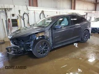2023 Tesla Model X Plaid with VIN 7SAXCBE6XPF373589, listed as a Copart auction lot 50355615 with 11,650 mi miles and Salvage Title. Bid and sale history available at DreamBid. Image 1.