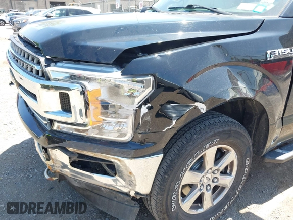 2018 Ford F-150 XL with VIN 1FTEW1E52JFB61592, listed as a IAAI auction lot 42682384 with 51,929 mi miles and . Bid and sale history available at DreamBid. Image 6.