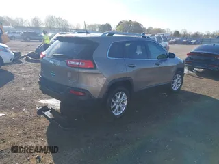 2018 Jeep Cherokee Latitude Plus with VIN 1C4PJMLB7JD576453, listed as a IAAI auction lot 41875382 with 81,298 mi miles. Bid and sale history available at carsss.com. Image 4.